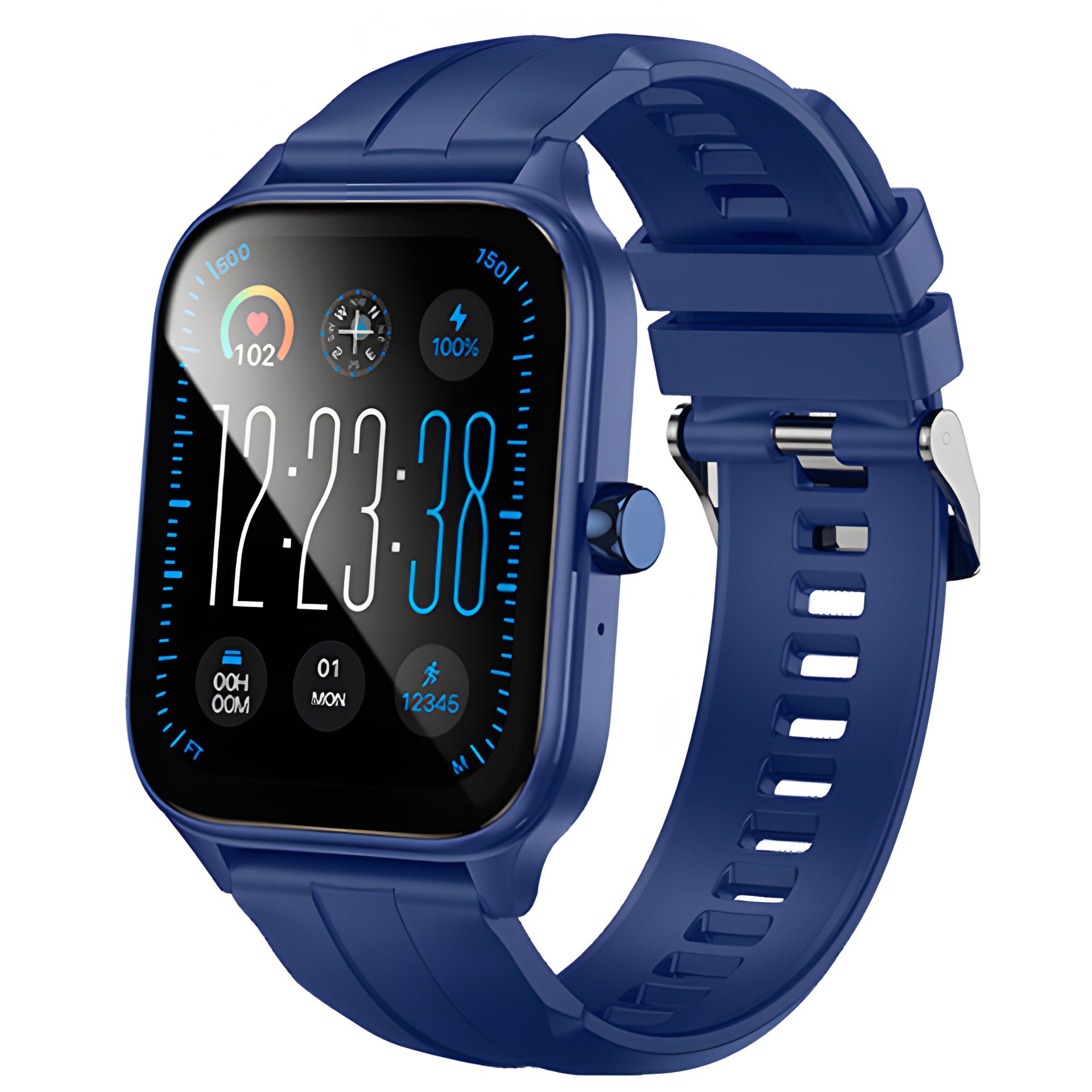 Hoco Y27 смарт годинник Smart sports watch, IPX4, BT5.0, 230mAh, 3-7d, Синій Hoco Y27 смарт годинник Smart sports watch, IPX4, BT5.0, 230mAh, 3-7d, Синій