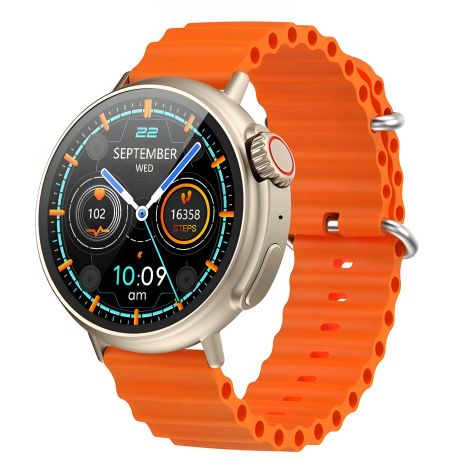 Hoco Y18 смарт годинник, BT5.1, IP68, 300mAh, 10d, Золотий