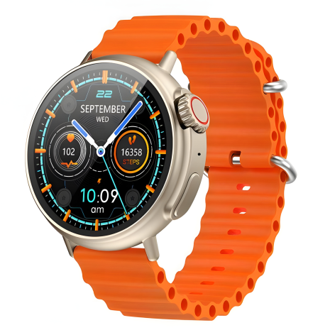 Hoco Y18 смарт годинник, BT5.1, IP68, 300mAh, 10d, Золотий
