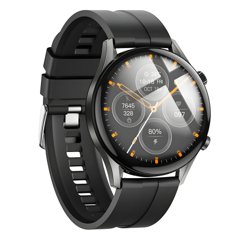 Hoco Y7 Pro смарт годинник, IP67, BT5.0, 240mAh, 5-7d, Сірий