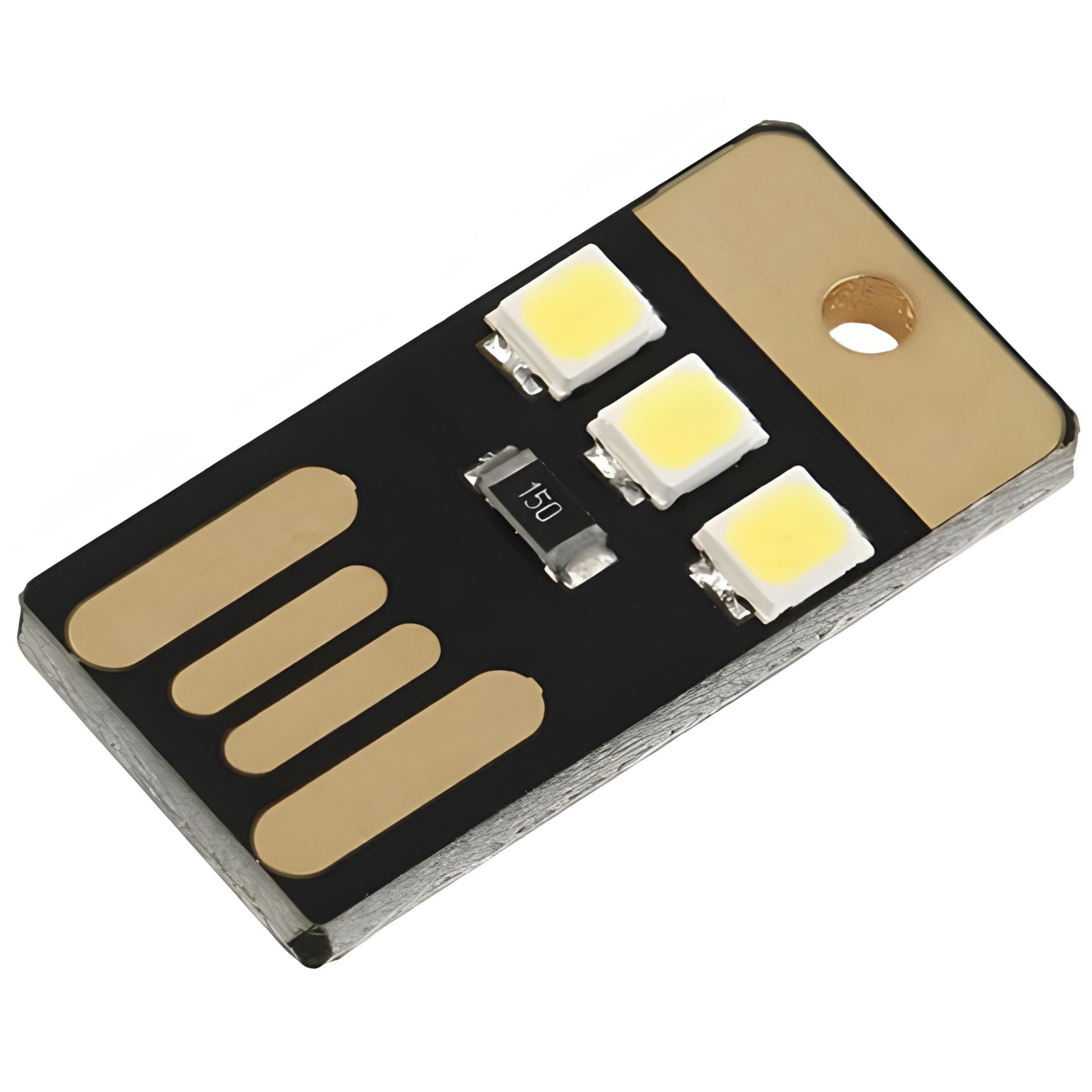 Міні-світильник з USB 2835SMD 3xLED 0.2W для повербанка, ноутбука Міні-світильник з USB 2835SMD 3xLED 0.2W для повербанка, ноутбука