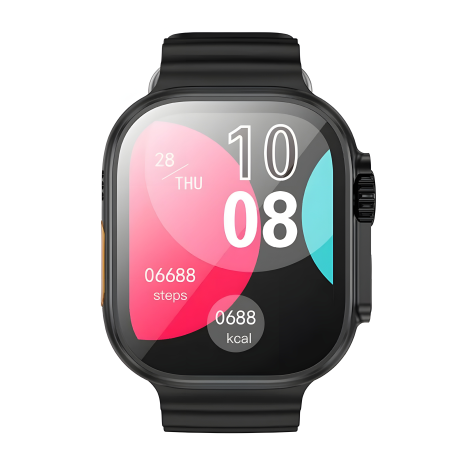 Borofone BD10 Ultra Smart sports call watch, BT5.3, IP65, 270mAh, 5d battery, Чорний Borofone BD10 Ultra Smart sports call watch, BT5.3, IP65, 270mAh, 5d battery, Чорний