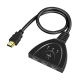 HDMI-світч (перемикач) 3 to 1, FullHD 1080p 60Hz, 50cm black