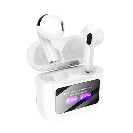 Беспроводные наушники HOCO EW73 TWS, Touch экран, BT5.4, микрофон, вкладыши, Белые Беспроводные наушники HOCO EW73 TWS, Touch экран, BT5.4, микрофон, вкладыши, Белые