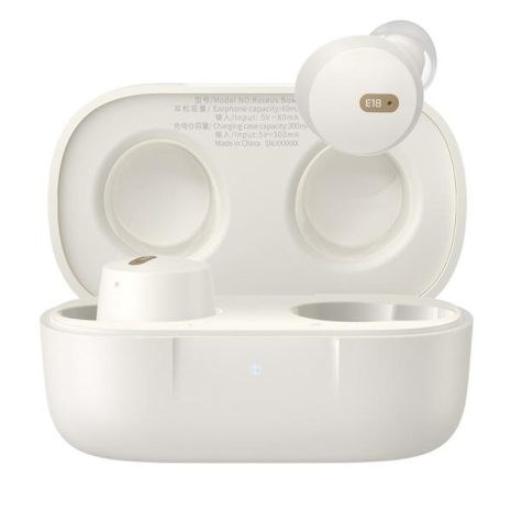 Наушники Baseus Bowie E18 True Wireless Earphones White A00023800223-00