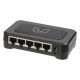 Alfa S805 switch 10/100/1000Mbps 5 портів black Комутатор