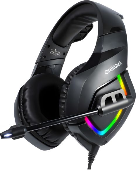ONIKUMA K1-B Gaming LED Black Наушники