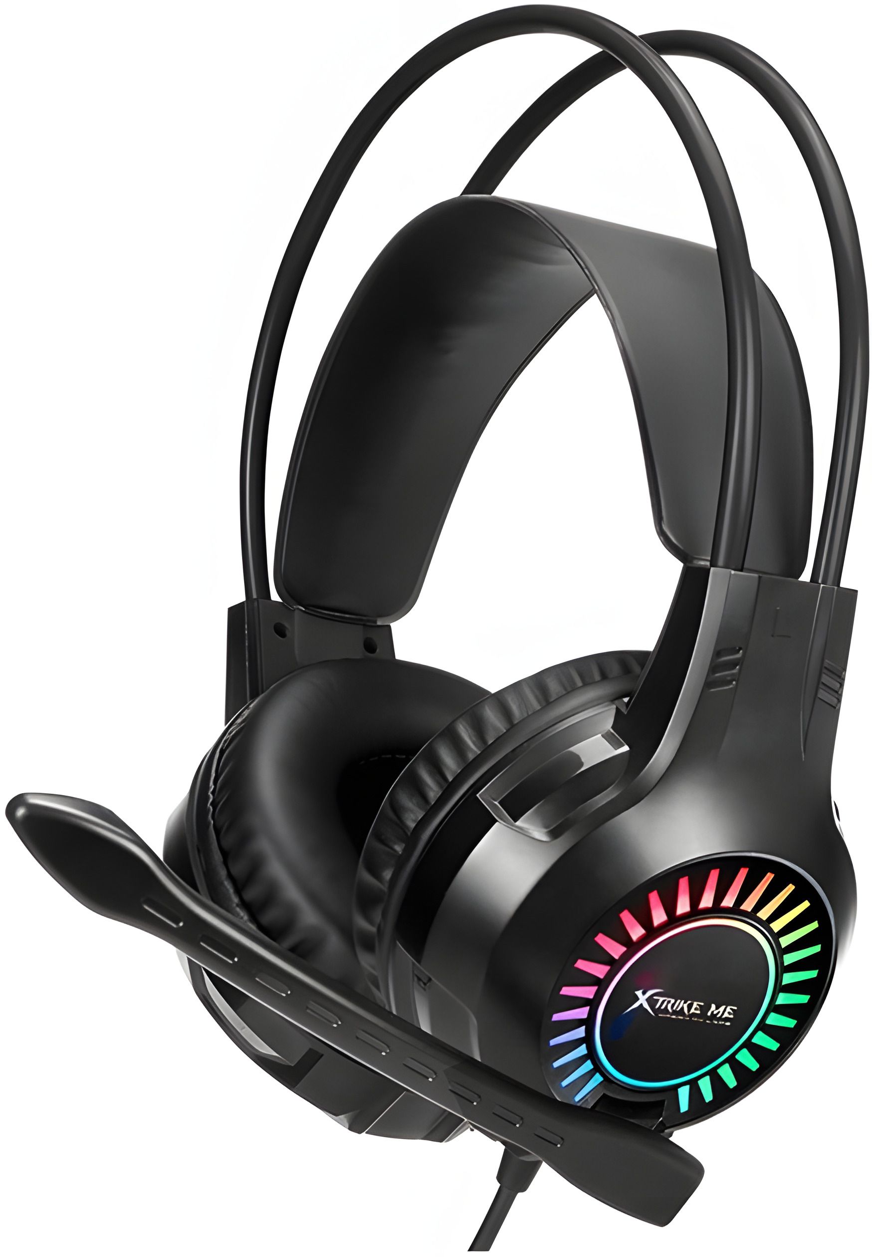 XTRIKE ME GH-709 Gaming Headphones with RGB Backlight Black XTRIKE ME GH-709 Gaming Headphones with RGB Backlight Black