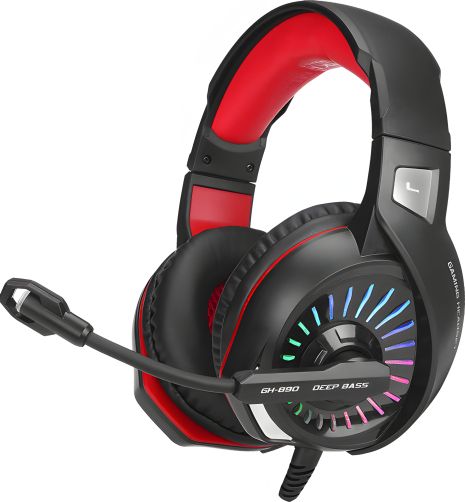 Gaming Headphones XTRIKE ME GH-890 RGB Backlight Black