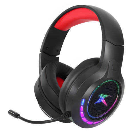 Ігрова дротова гарнітура XTRIKE ME RGB Backlight GH-904, 7.1, USB, 2m, чорна