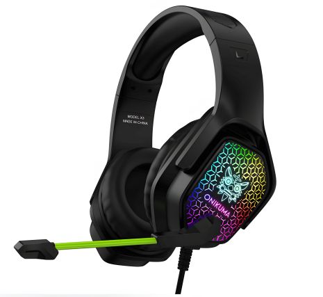 ONIKUMA X3 Gaming Headphones with RGB LED Black ONIKUMA X3 Gaming Headphones with RGB LED Black