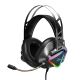 Ігрова гарнітура дротова REMAX Gaming Headphone LED Wargod Series RM-810, USB, 7.1, 2.5m, black Ігрова гарнітура дротова REMAX Gaming Headphone LED Wargod Series RM-810, USB, 7.1, 2.5m, black