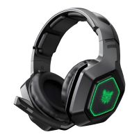 Гарнітура бездротова ONIKUMA K10 Gaming with LED, 2.4G, 3.5mm, 1200mAh, 12h, black