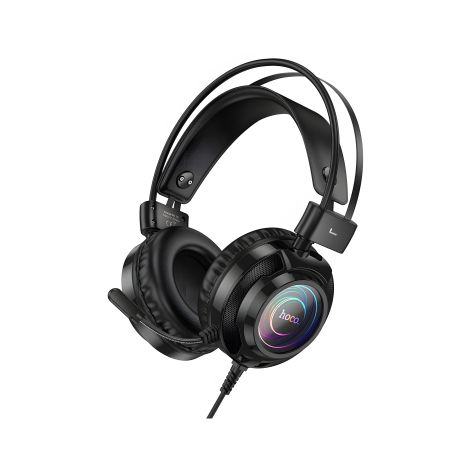 Наушники HOCO W110 Resource gaming |USB+AUX| черные
