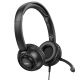 Наушники HOCO W112 Pure |Омнинаправленный микрофон| черные