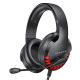 Ігрова гарнітура дротова AWEI ES-770i Gaming earphone with LED, USB, 3.5mm, 2.1m, black