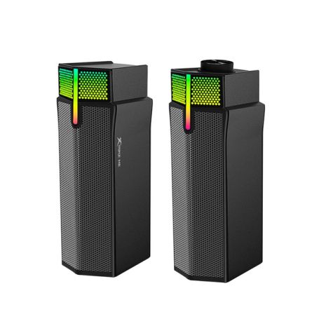 Акустика XTRIKE ME Split Wireless Soundbar Speaker SK-604, 5Wx2, RGB, USB, 1.3m, black Акустика XTRIKE ME Split Wireless Soundbar Speaker SK-604, 5Wx2, RGB, USB, 1.3m, black