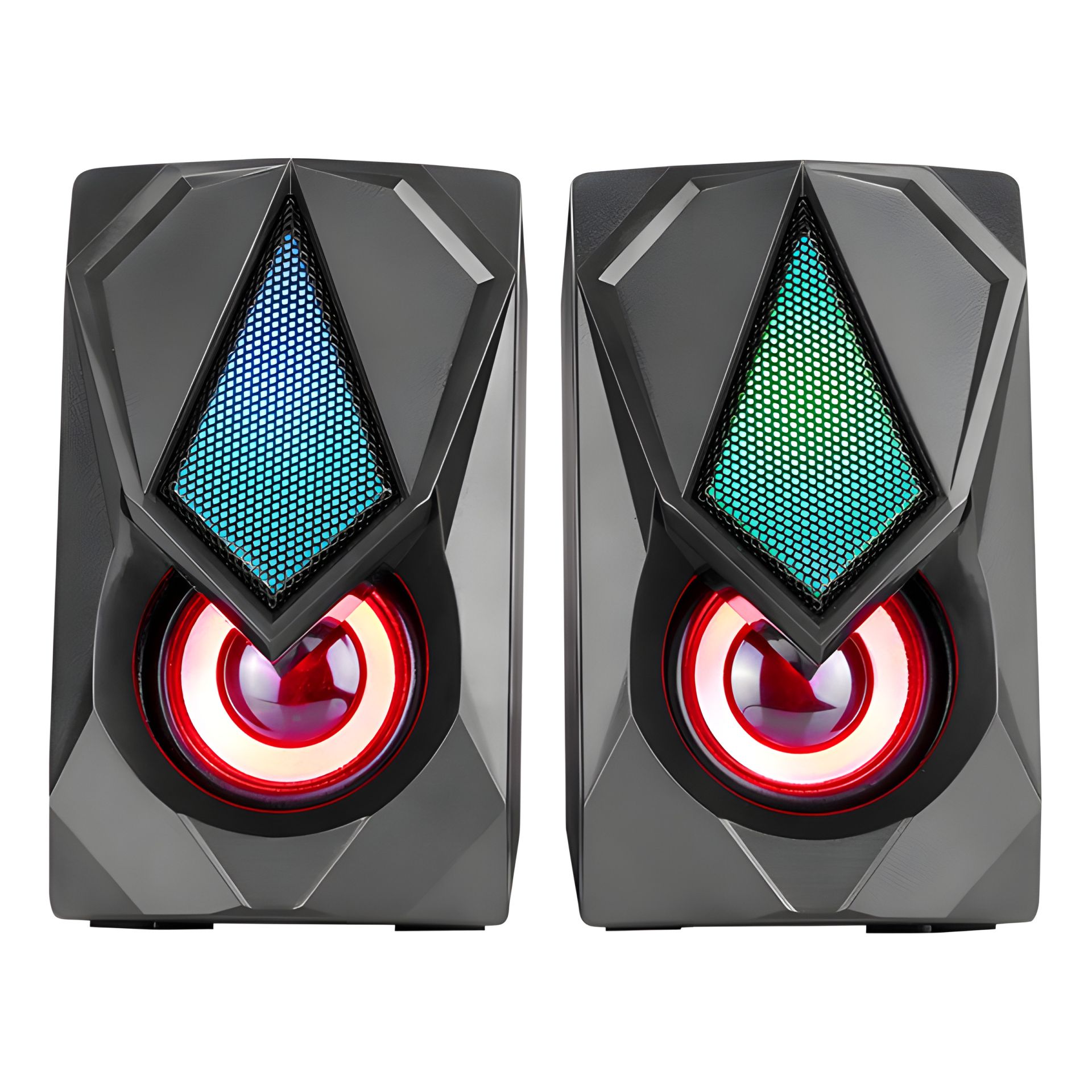 XTRIKE ME SK-402 PC Speakers with RGB Backlight |Black XTRIKE ME SK-402 PC Speakers with RGB Backlight |Black