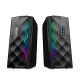 Колонка MARVO Wireless Speaker SG-269, 2x5W, RGB, BT5.0, USB, 3.5mm, чорна