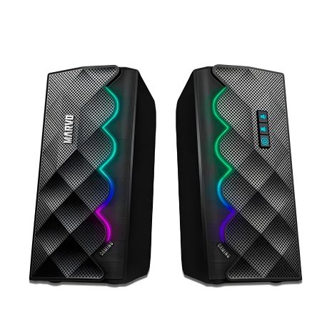 Колонка MARVO Wireless Speaker SG-269, 2x5W, RGB, BT5.0, USB, 3.5mm, чорна Колонка MARVO Wireless Speaker SG-269, 2x5W, RGB, BT5.0, USB, 3.5mm, чорна