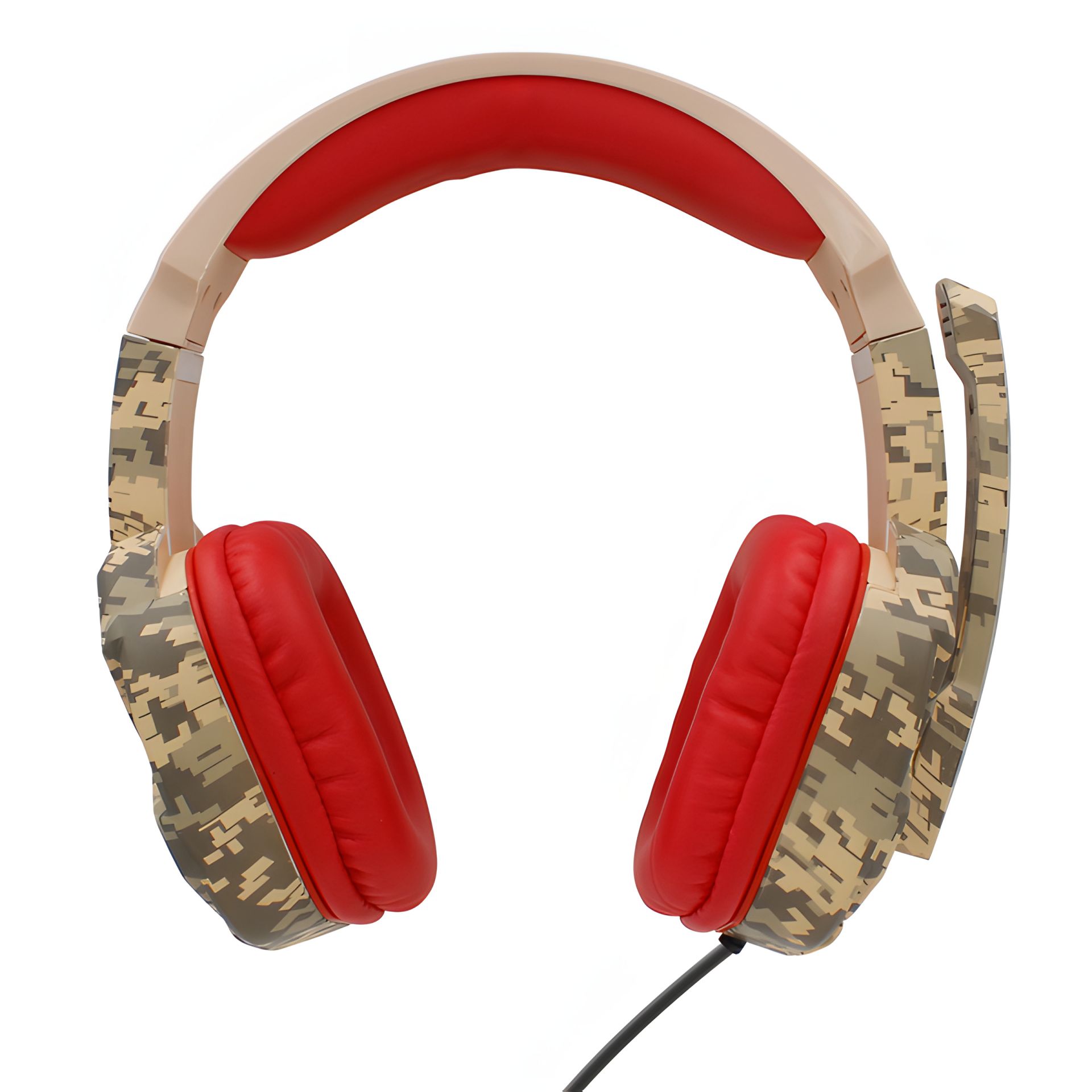 iPega PG-R005 Gaming Headphones |3.5mm, Noise Reduction| Camouflage-Red iPega PG-R005 Gaming Headphones |3.5mm, Noise Reduction| Camouflage-Red