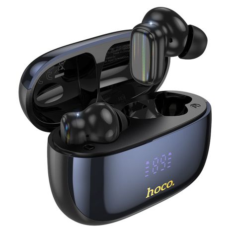 Наушники HOCO EQ20 Rhyme true wireless ANC+ENC noise reduction BT headset |BT5.4, 40/400mAh, 6-7h| black