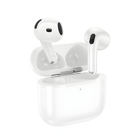 Навушники HOCO EW83 BT5.4 true wireless stereo headset, білі, 30mAh, 300mAh, 4h Навушники HOCO EW83 BT5.4 true wireless stereo headset, білі, 30mAh, 300mAh, 4h