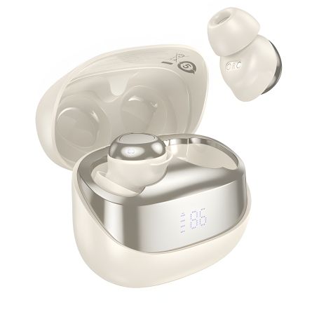 Бездротові навушники HOCO EW200 Elegant true wireless sleep BT гарнітура IPX4, BT5.4, 30mAh, 400mAh, 4h, білий