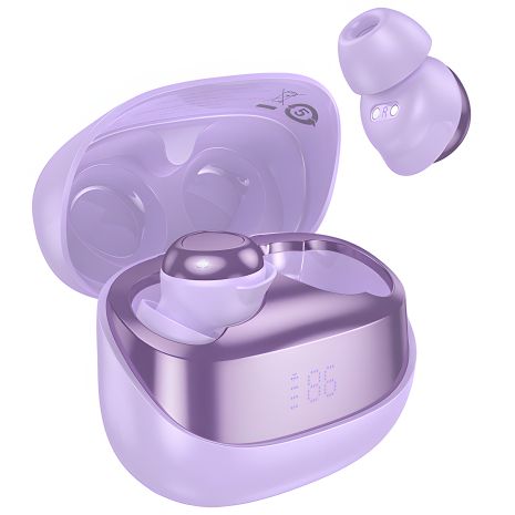 HOCO EW200 Elegant sleep true wireless BT headset with IPX4 |BT5.4, 30/400mAh, 4h| purple