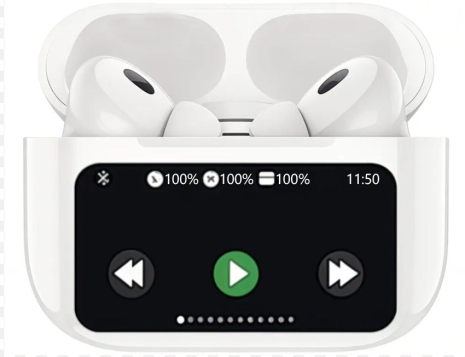 Bluetooth навушники XO X42, TWS, з дисплеєм, BT5.4, 25mAh, 300mAh, 5h, white Bluetooth навушники XO X42, TWS, з дисплеєм, BT5.4, 25mAh, 300mAh, 5h, white