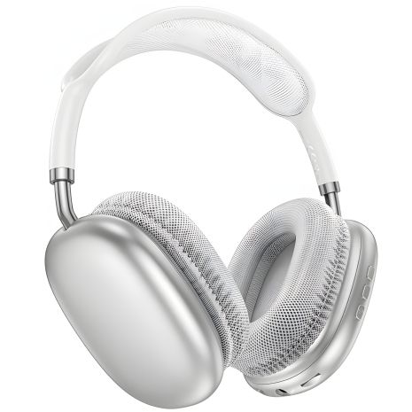 Стерео Блютуз гарнитура Borofone BO22 Plus |BT5.3, AUX/TF| стальная Стерео Блютуз гарнитура Borofone BO22 Plus |BT5.3, AUX/TF| стальная