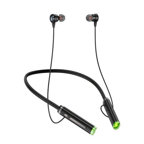 HOCO ES72 Neck-mounted Benevolent BT earphones, BT5.4, 200mAh, 30h, black