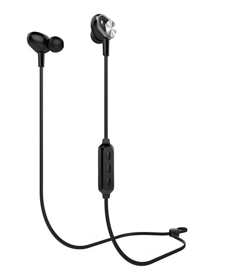 Бездротові навушники Celebrat Bluetooth E2, 60mAh, 3h, чорні Бездротові навушники Celebrat Bluetooth E2, 60mAh, 3h, чорні