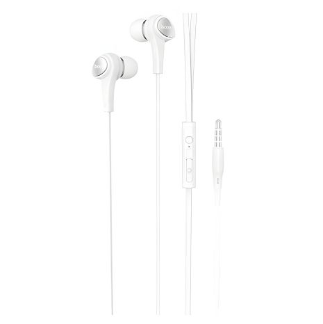 HOCO M66 Passion Wired vacuum eaphones with mic Hi-Res, 3.5mm, 1.2m, white