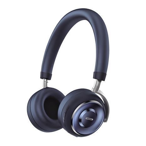 Навушники Bluetooth бездротові REMAX RB-620HB Wireless Stereo, BT5.0, AUX, 300mAh, 18 годин, сині Навушники Bluetooth бездротові REMAX RB-620HB Wireless Stereo, BT5.0, AUX, 300mAh, 18 годин, сині