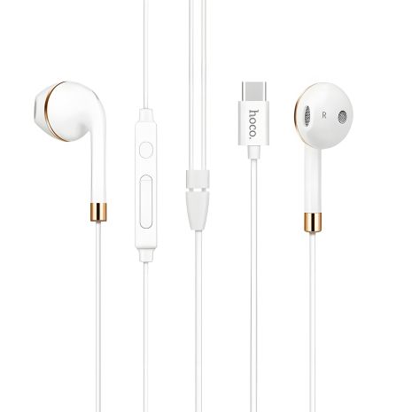 Наушники белые HOCO L8 Type-C Наушники белые HOCO L8 Type-C
