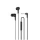 HOCO M102 Ingenious black universal earphones with microphone |90°, 1.2M|