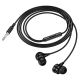 HOCO Benevolent M116 universal earphones with microphone |1.2M, 3.5mm| black HOCO Benevolent M116 universal earphones with microphone |1.2M, 3.5mm| black