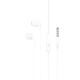 HOCO M121 Bright white universal earphones with microphone