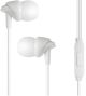 Навушники USAMS In-ear Plastic EP-39, білі, 3.5mm, 1.2m