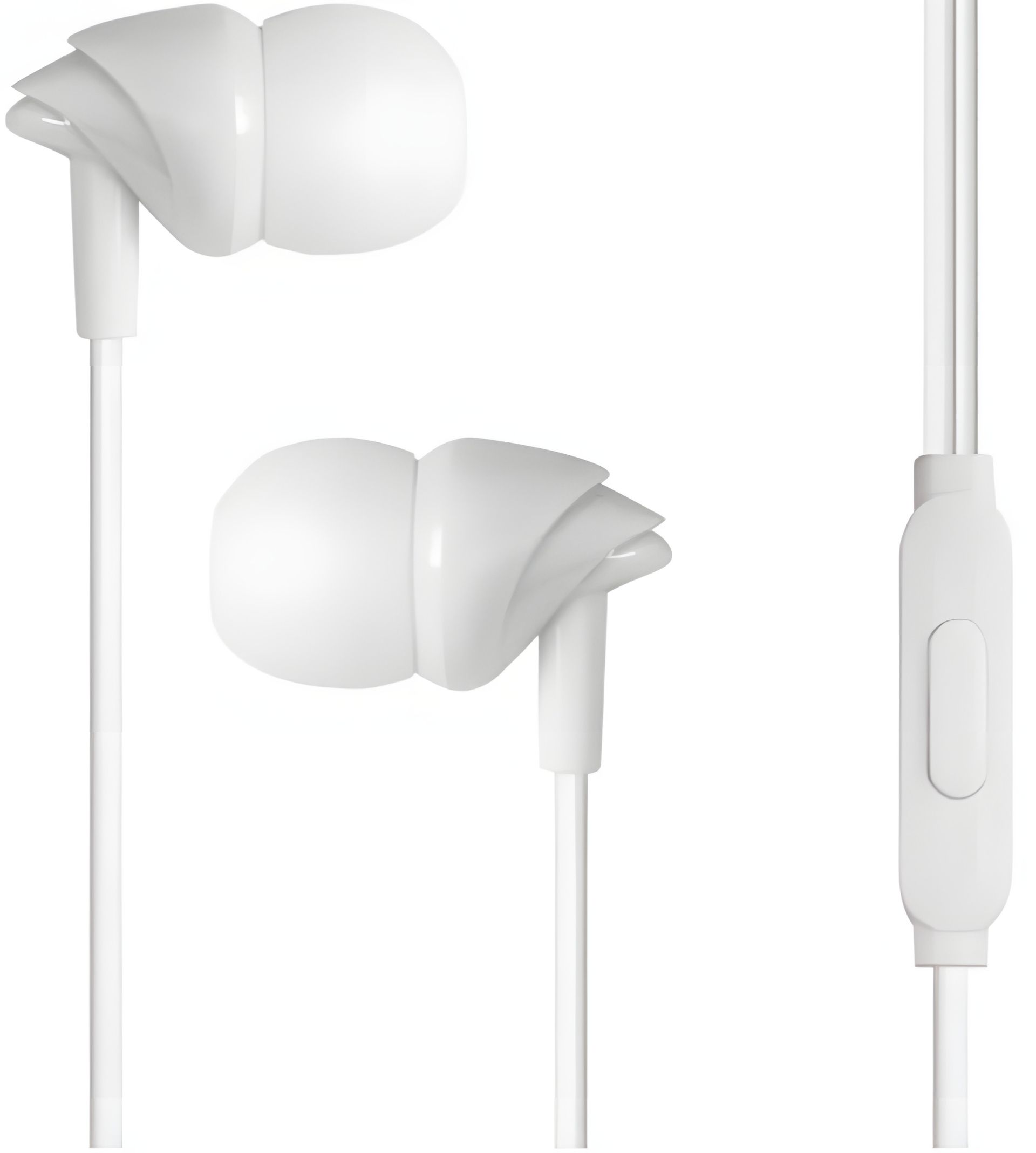 Навушники провідні USAMS In-ear Plastic EP-39, 3.5 мм, 1.2 м, білі Навушники провідні USAMS In-ear Plastic EP-39, 3.5 мм, 1.2 м, білі