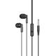 Дротові навушники HOCO M121 Bright universal earphones with microphone, 3.5mm, 1.2m, black