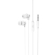 Наушники HOCO M98 Delighted metal universal earphones with microphone silver