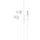 Наушники HOCO M98 Delighted metal universal earphones with microphone silver
