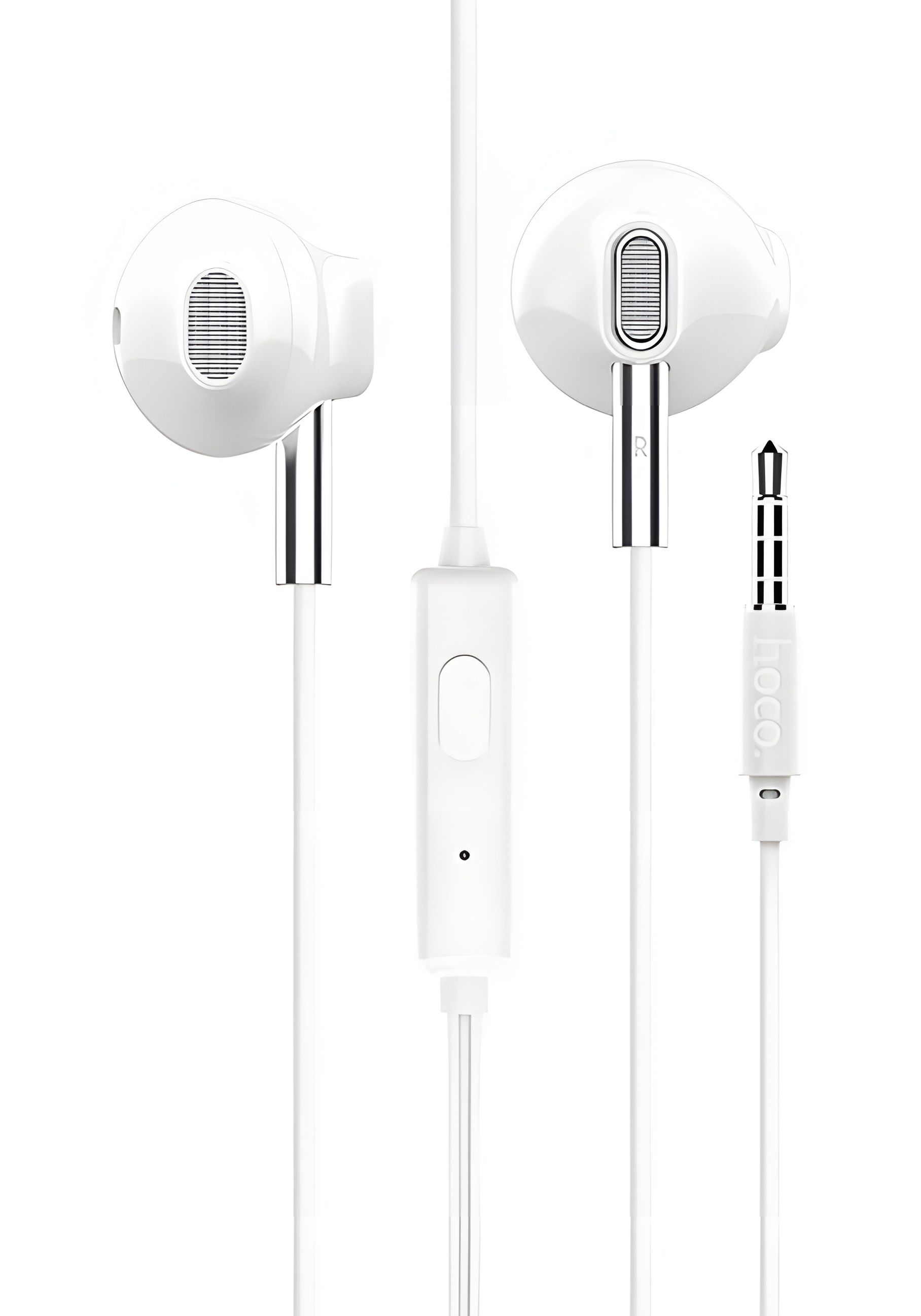 HOCO M57 Sky Sound Earphones with Mic white HOCO M57 Sky Sound Earphones with Mic white