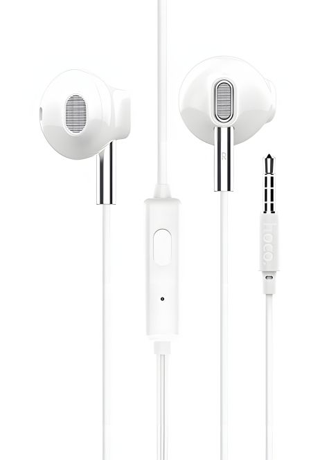 HOCO M57 Sky Sound Earphones with Mic white HOCO M57 Sky Sound Earphones with Mic white