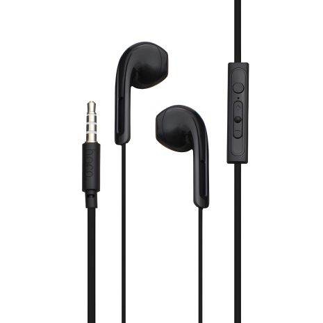HOCO M39 Black Rhyme Earphones with Mic