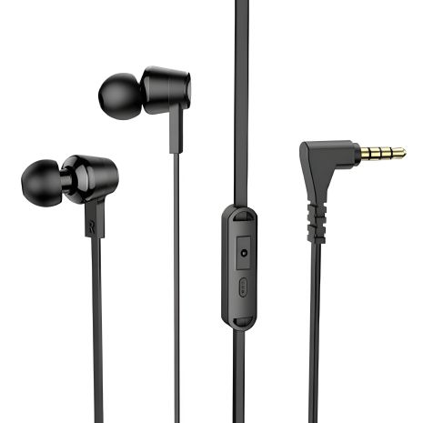 HOCO M86 Oceanic Earphones Universal with Mic black