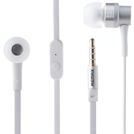 REMAX RM-535 Earphones silver REMAX RM-535 Earphones silver