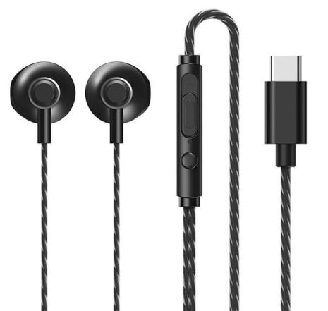 Дротові навушники REMAX RM-711a TYPE-C Wired Earphone for Music & Call, 1.2m, black Дротові навушники REMAX RM-711a TYPE-C Wired Earphone for Music & Call, 1.2m, black